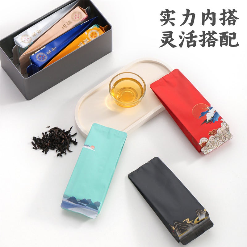 Universal Tea Packaging Bag Small Bubble Bag High-Grade Dahongpao Disposable Food Grade Pure Aluminum Tea Bag Aluminum Foil - Image 3